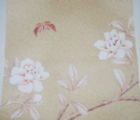 草木皮手繪墻紙