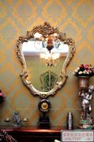 PU040A歐式鏡，衛(wèi)浴鏡子,浴室鏡子鏡框，化妝臺(tái)