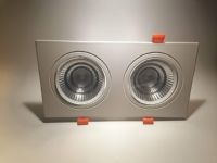 梵立芯斗膽燈雙頭燈格柵射燈筒燈